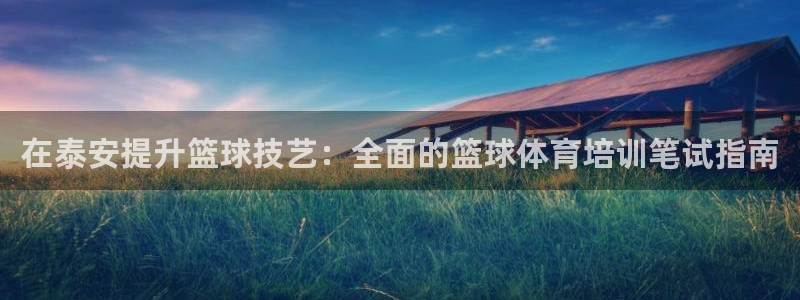 极悦娱乐是资金盘吗：在泰安提升篮球技艺：全面的篮球体